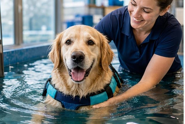 Dog hydrotherapy